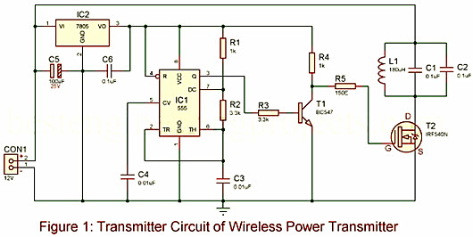無(wú)線(xiàn)充電電路圖